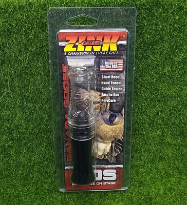 Zink Calls NOS Nightmare On Stage Polycarbonate Goose Call, Gunsmoke - ZNK5014