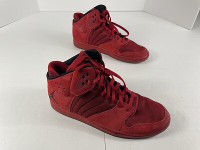 Nike Air Jordan 1 Flight 4 Premium Red Suede Model 838818  display picture 3