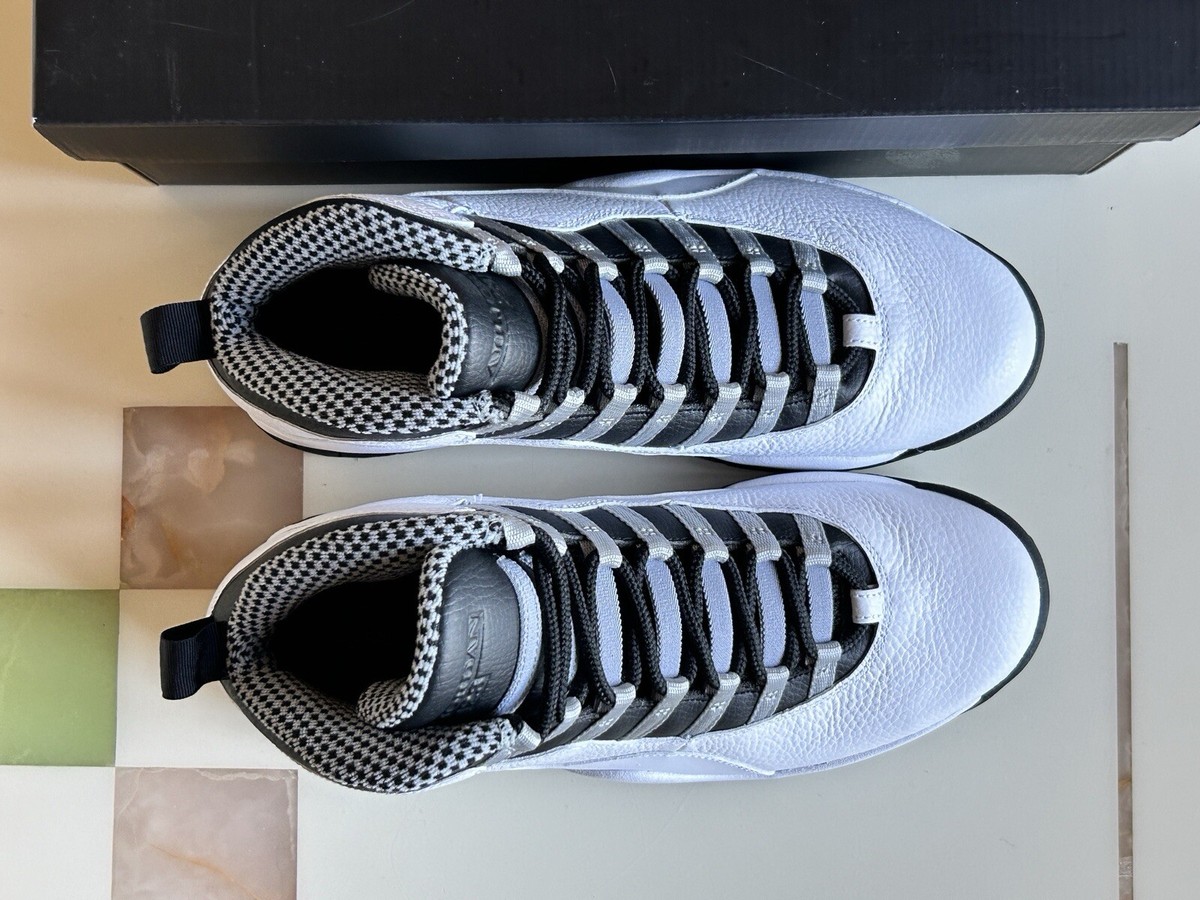 ナイキ エアージョーダン 10 レトロ スティール (2013) 27.5 cm Air Jordan 10 Retro 2013 Steel Size 5 GS | eBay