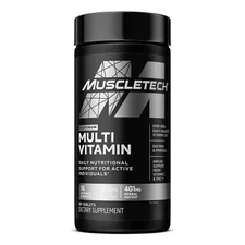 MuscleTech Platinum Multivitamin for Immune Support 18 Vitamins & Minerals Vi...