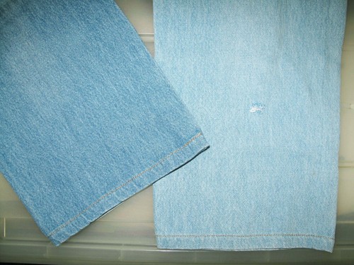 *HOT Men's DIESEL D-REGGY 9ND PATCHED LOOSE BAGGY LIGHT Jeans 26 x28 (Fit 28x28) - Picture 12 of 12