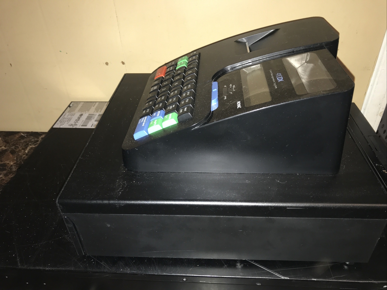 Royal 410DX Electronic Cash Management System Register No Key Or Cord
