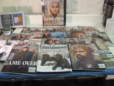 GAME OVER, GAME OF THRONES Alt Covers Entertainment Weekly