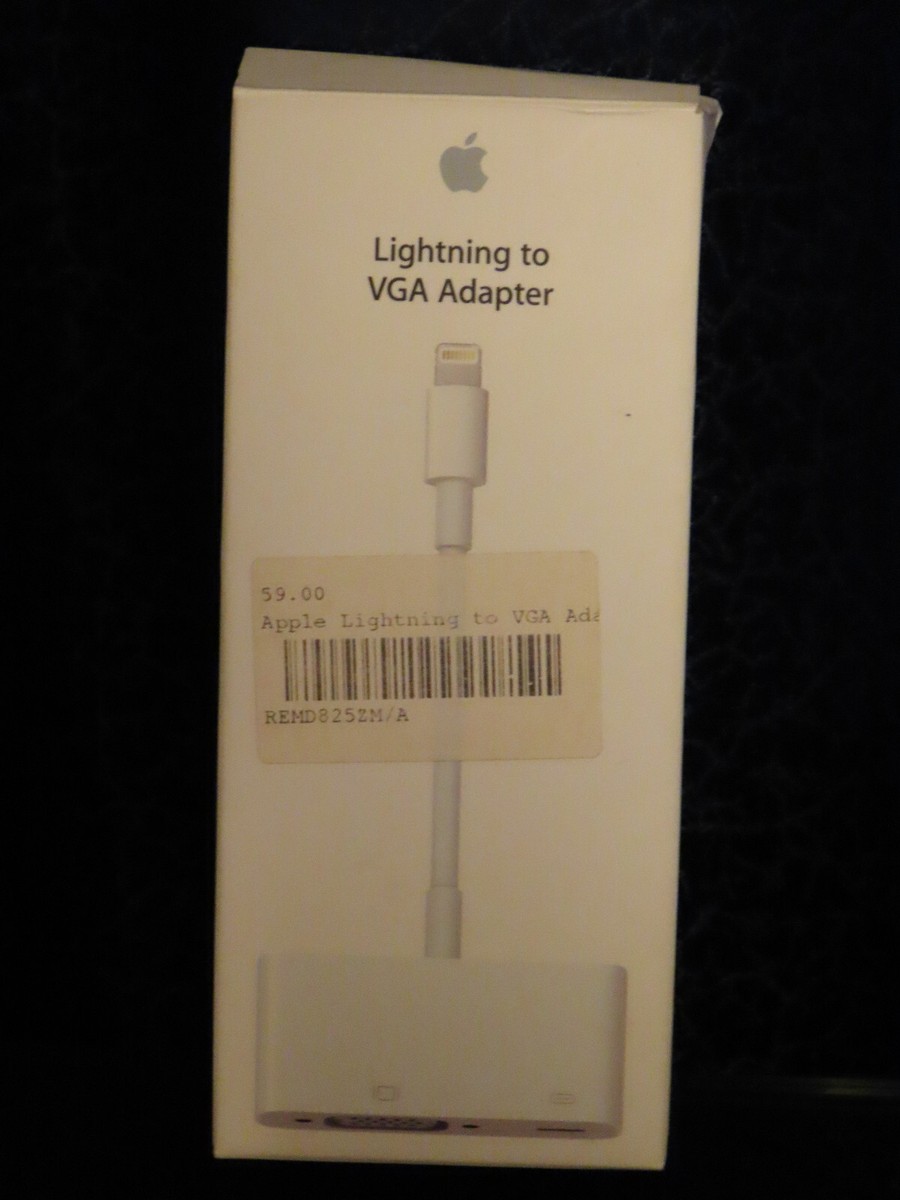 Iphone Lightning To Vga Adaptor Vga Port Apple Lightning To Vga