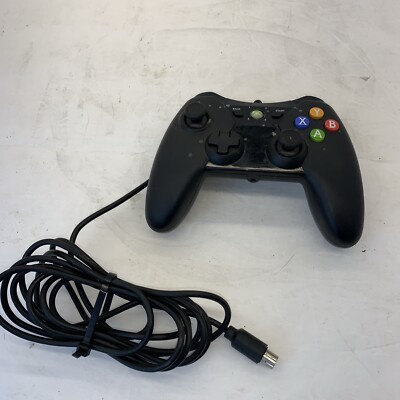 Microsoft Xbox 360 Wired Controller OEM Black W/USB Cable OEM