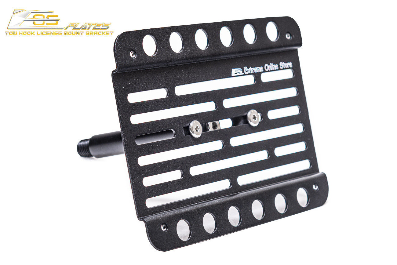 EOS Plate Tow Hook License Mount Bracket For 10-13 Aston Martin V12 15-17 V12 S