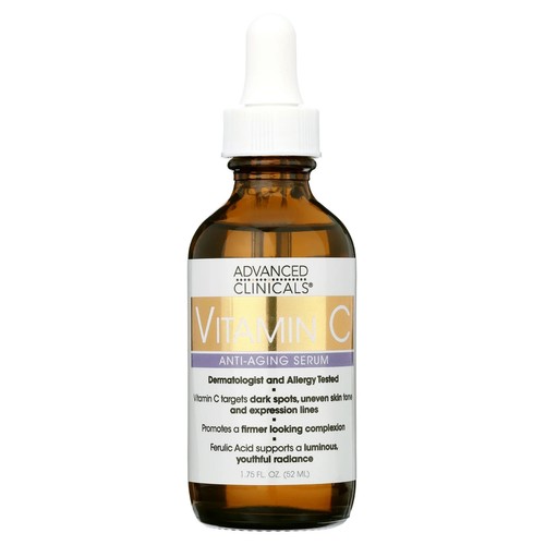 Advanced Clinicals Vitamin C Face Serum, 1.75 fl oz- limited Edi