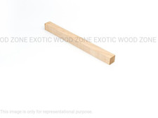 Flame Curly Hard Maple 1x1x12 Wood Turning Blank Carving Block- Free US Shipping