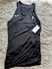 Nike Pro NBA Dri-FIT Player Issued Sleeveless Tank Black Mens XXL 2XL AA0785-010