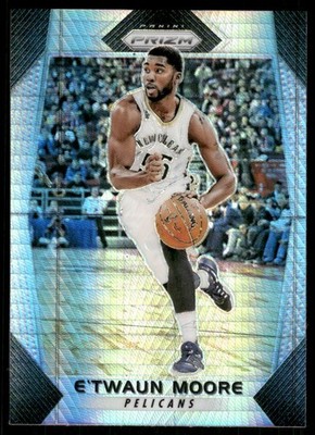2017-18 Panini Prizm #128 E'Twaun Moore Prizms Hyper