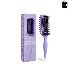 Bounce Curl Define EdgeLift Brush, 5-in-1 Tool for Effortlessly D