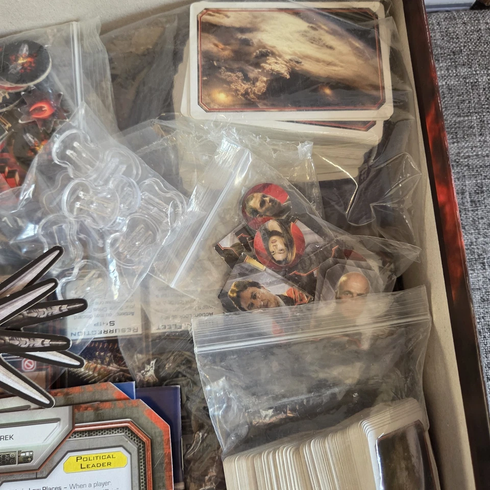 Battlestar Galactica Board Game Fantasy Flight Games -  Missing 1 Card - Image 4 of 4