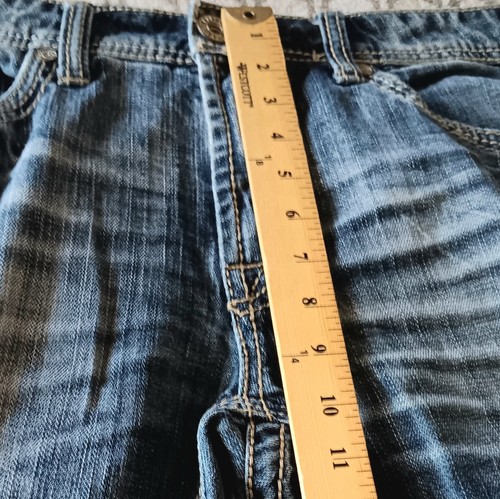 Salvage Supply Buckle Jeans Mens 34R x 30 Havoc Straight Slim Fit Stretch Denim - Picture 5 of 16