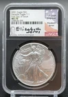 2021 SILVER EAGLE T-1 NGC MS70 Jones Signed First Day Issue