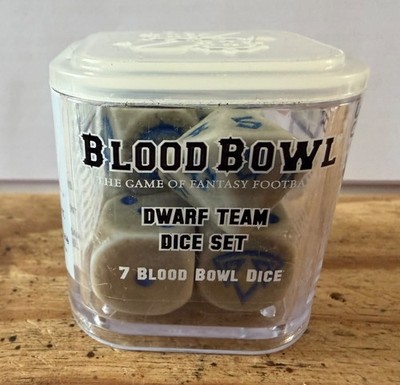 Zwergen Team Würfel Set Blood Bowl Warhammer GW