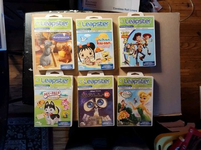 Lot Of 6 Leap Frog Leapster Learning Games Complete in Case Toy Story Pet Pals