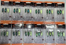 12 Packs, Celsius  Boji Blade 1/16 oz. Green Edge 3 Pack, CE-BOJ116-GE, NEW!