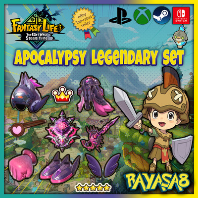   Fantasy Life i - Apocalypse Legendary Sets (Full Armor Set)  