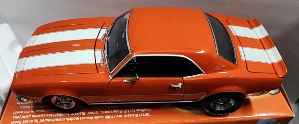 EXACT DETAIL 1/18 HUGGER ORANGE STREET STALKERZ 1968 CAMARO Z/28 - MIB - Image 3 of 4