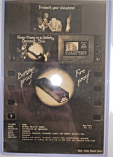 1920s Commercial National Bank Chicago, IL Silent Film Storyboard Ad Proof