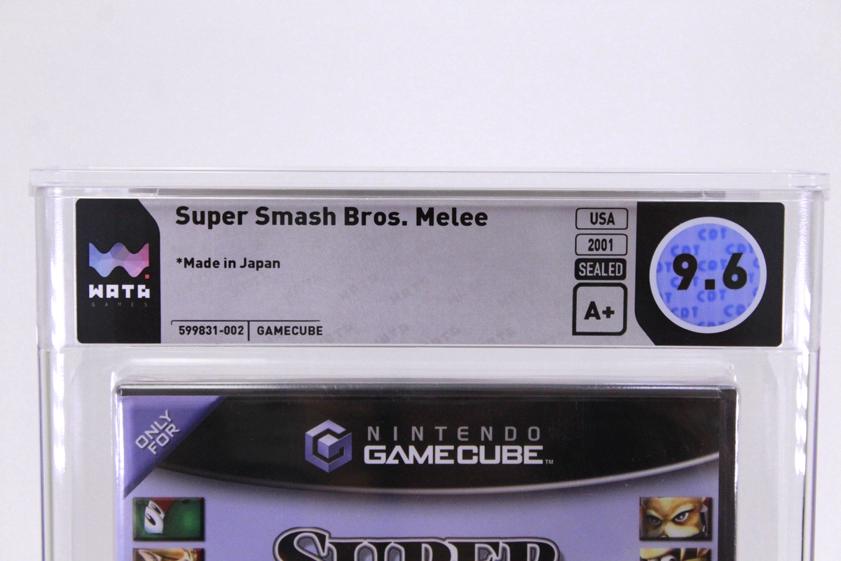 Super Smash Bros Melee Nintendo GameCube New Sealed Made in Japan