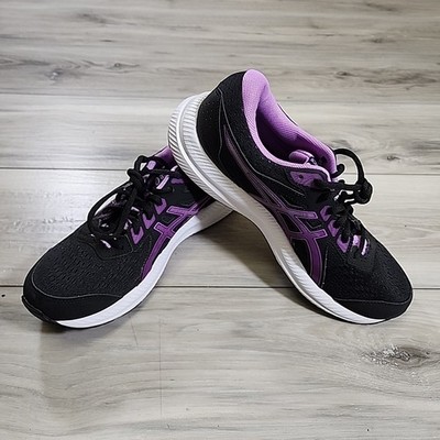 ASICS Running Shoes Women's 10 Black Gel Contend 8