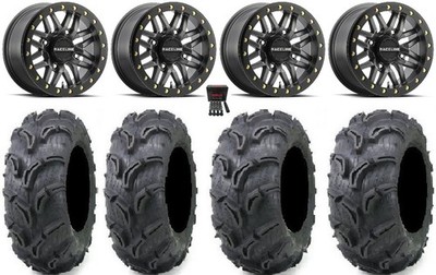 Raceline Ryno Bdlk 14'' Gm Wheels 27'' Zilla Tires Yamaha Wolverine RMAX