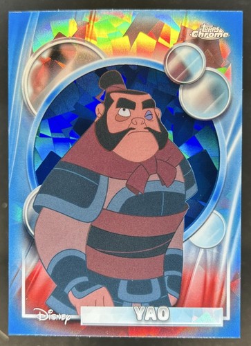 2026 Topps Chrome Sapphire Disney Yao #130 Mulan