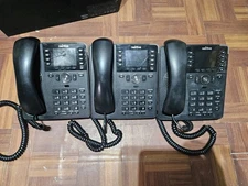 Nextiva X 835 12 Line VOIP Phone Lot of 3 Working  USED CONDITION