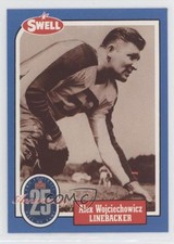 1988 Swell Football Greats Hall of Fame Alex Wojciechowicz #128 HOF 8d2