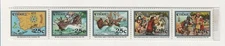 Ciskei History Battle Ships pirates' set 1991 MNH AF