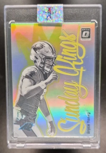 2023 Panini Donruss Optic Bryce Young #D-1 Downtown! SSP RC Panthers