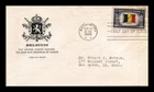 DR JIM STAMPS US COVER BELGIUM OVERRUN COUNTRIES FDC SCOTT 914 HF CACHET