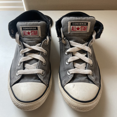 Converse CHUCK TAYLOR All Star Low Top Boys Canvas Shoes Sneakers Size 4