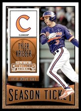 2015 Panini Contenders Tyler Krieger Clemson Tigers #96