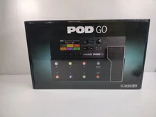 Line 6 POD Go Guitar & Bass  Multi-Effects Processor Black Pedal NEW