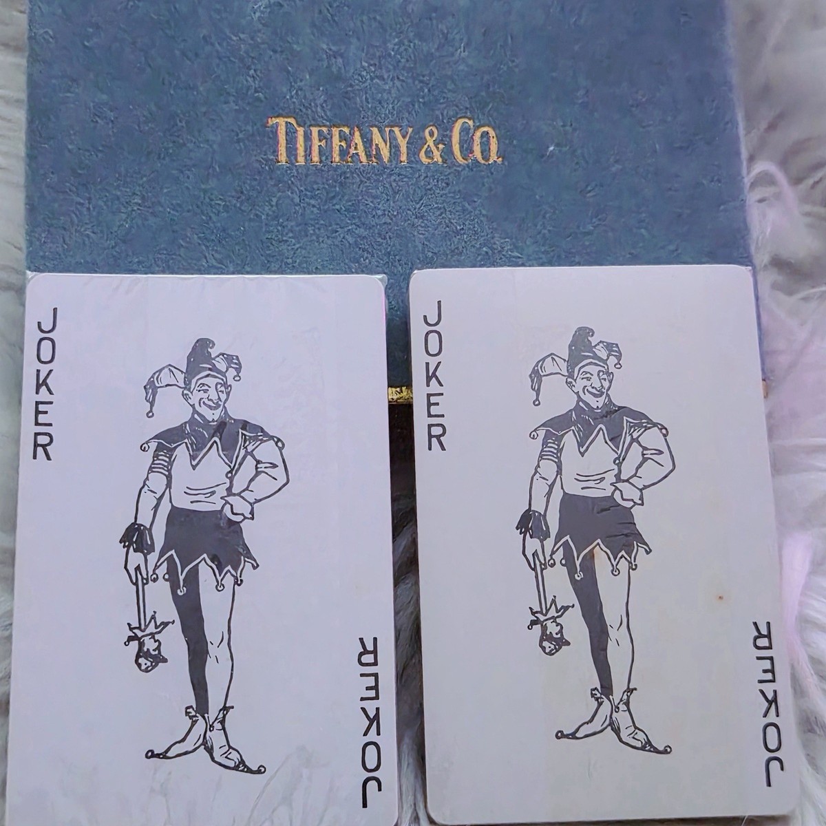 Vtg Sealed Tiffany & Co. Playing Cards - NY Statue of Liberty