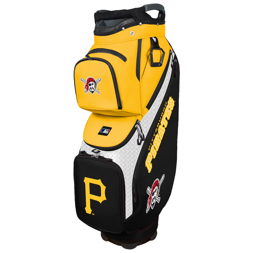 [US WAREHOUSE] Pittsburgh Pirates WinCraft Clubhouse Cooler Cart Golf Bag