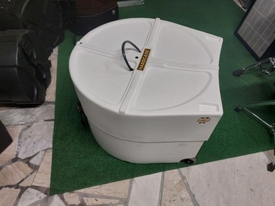 22'' Bass Drum Hardcase HNL22B-W Case weiß Koffer Fully Lined Bag