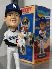 Shohei Ohtani & Decoy Bobblehead Dodgers SGA 8/28/24 New In Box