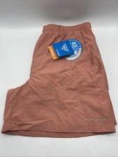 Columbia Backcast III Water Short Men's Size M Inseam 6" Coral Omni Shade Trunks