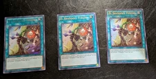 Yugioh Trading Card: 3x EL SHADDOL FUSION DUPO-EN096 1st Ed Ultra Rare NM