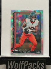2025 Topps Chrome Football - Marvin Mims Jr. #87 Refractor 