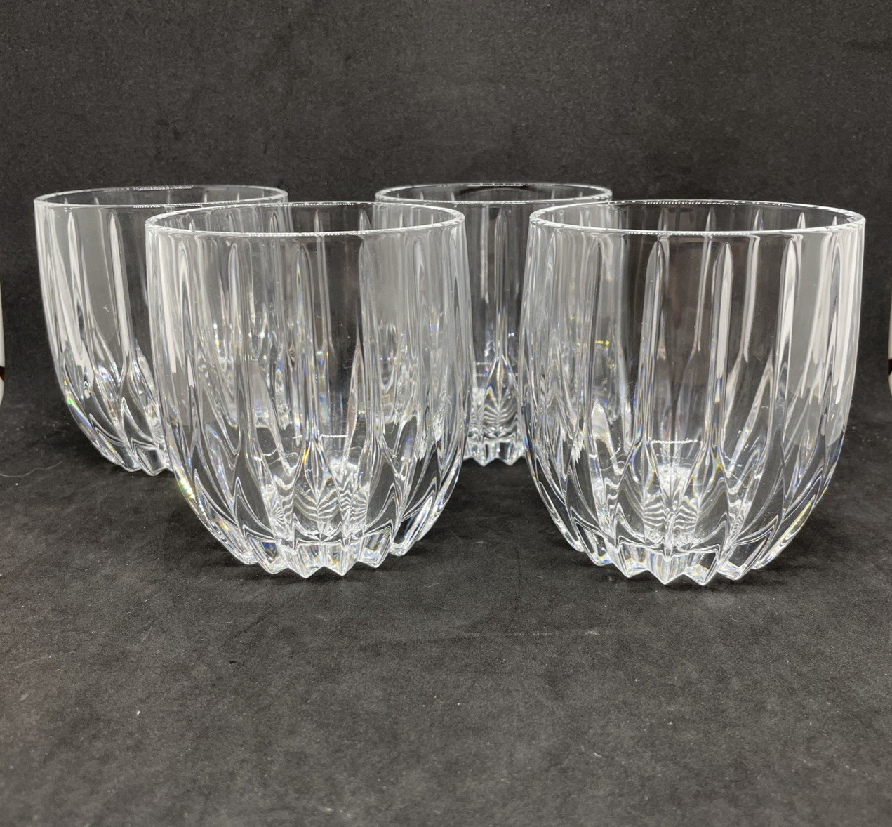 Mikasa Park Lane Crystal Executive Double Old Fashioneds, Set of 4
