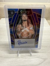 2024 Panini Select WWE - Signature Santos Escobar #SL-SES blue Prizm 44/49