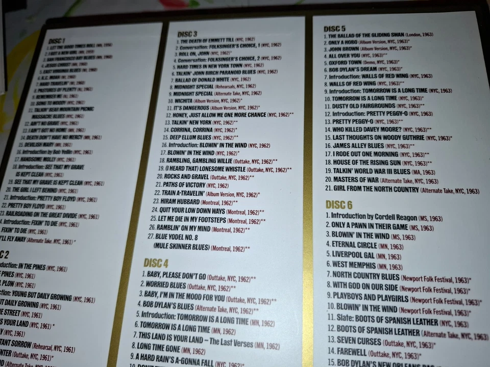8 CD BOB DYLAN Bootleg Series 18 - Through The Open Window 2025 - Bild 3 von 4