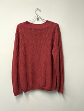 Lot of 2 Alfred Dunner size Large Womens Cable Knit Sweater Made in the USA