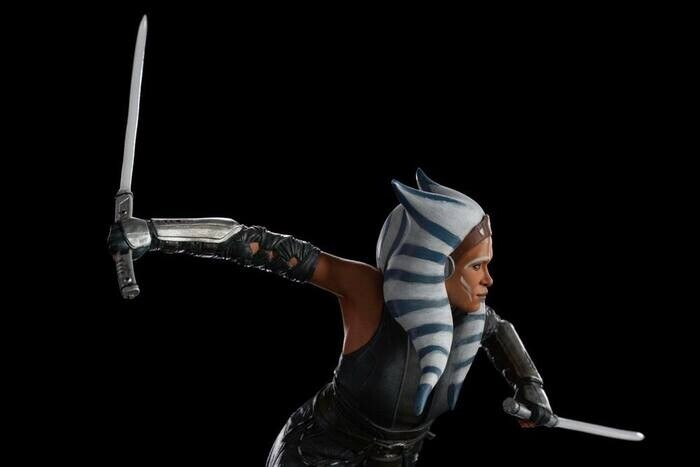 Statue Ahsoka Tano – The Mandalorian – Iron Studios – Échelle 1/10 – BDS Art Scale – NEUF