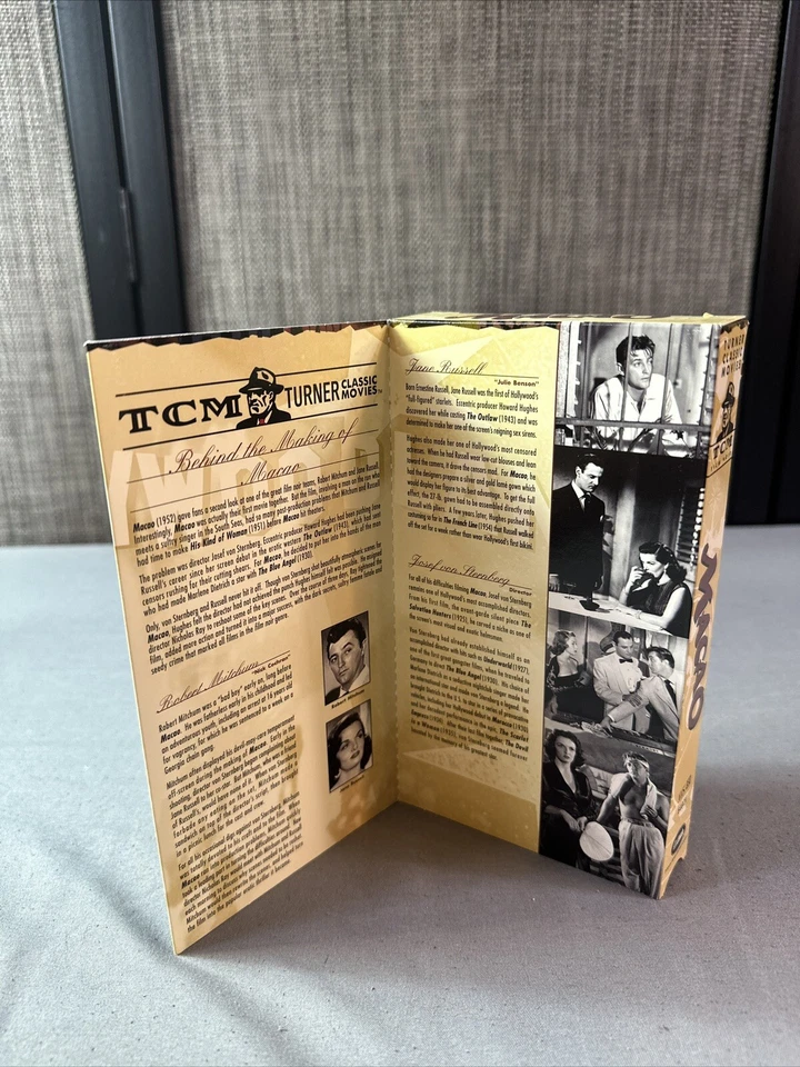 Macao (VHS, 1952) Robert Mitchum Rare Film-Noir Crime Adventure **FREE SHIPPING! - Image 2 of 4