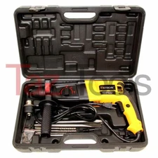 1" Rotary Hammer Electric Drill SDS Plus Rotary Drill Hammer  800W Reversible 